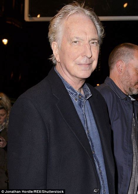 Alan Rickman dead of cancer aged 69 after seeing。